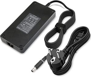 240w 180w ac adapter charger fit for dell alienware laptop charger 13 15 17 r1 r2 r3 r4 series,x51 m15 m17 m17x m18x area-51m g5 g7 dell precision m6800 6700 m6400 m6500 m6600 power supply cord