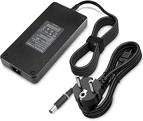 240W 180W AC Adapter Charger Fit for Dell Alienware Laptop Charger 13 15 17 R1 R2 R3 R4 Series,X51 M15 M17 M17X M18X Area-51m G5 G7 Dell Precision M6800 6700 M6400 M6500 M6600 Power Supply Cord