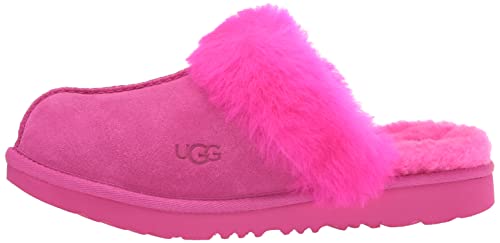 UGG K Cozy Ii Slipper, Rock Rose, 4 US Unisex Big Kid