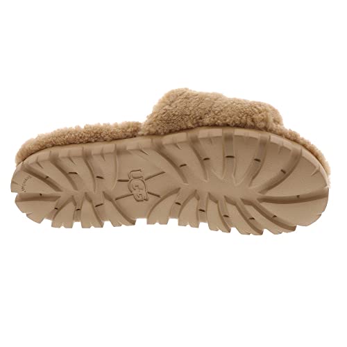 UGG Women's COZETTA Curly Slipper, Chestnut, 9