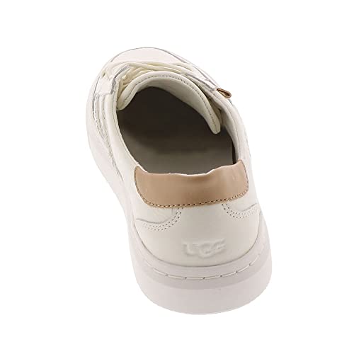 UGG Women's Alameda LACE Sneaker, Bright White, 8