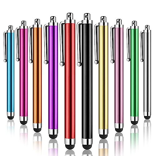 Stylus Pens for Touch Screens, Abiarst High Precision Universal Stylus for iPad iPhone Tablets Samsung Galaxy All Capacitive Touch Screens (10-Pack)