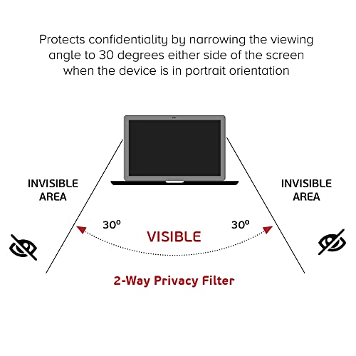 celicious Privacy 2-Way Anti-Spy Filter Screen Protector Film Compatible with Dell Alienware Area 51M R2 17