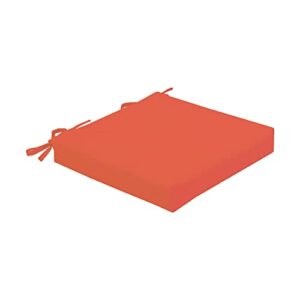 decor therapy seat cushion, coral