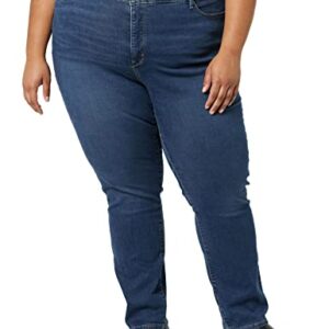 Signature by Levi Strauss & Co. Gold Women's Size Curvy Totally Shaping Straight Jeans (Available in Plus Size), (New) Jackson Square, 26 Regular