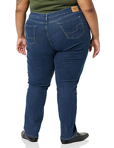 Signature by Levi Strauss & Co. Gold Women's Size Curvy Totally Shaping Straight Jeans (Available in Plus Size), (New) Jackson Square, 26 Regular