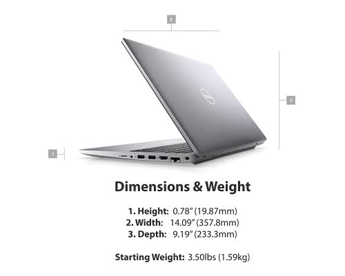 2021 Newest Dell Latitude 5520 Business Laptop, 15.6" FHD IPS Backlit Display, i7-1185G7 vPro, 64GB RAM, 4TB SSD, IR Camera, Backlit Keyboard, Fingerprint Reader, WiFi 6, Thunderbolt, NFC, Win 11 Pro