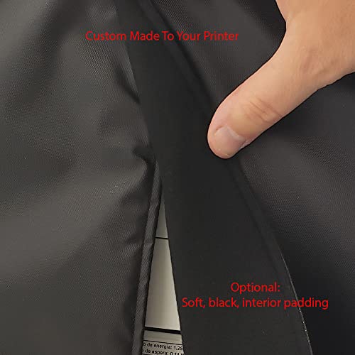 DCFY Printer Dust Cover Compatible with Epson Workforce Pro WF-4830 | Waterproof | Premium Synthetic Leather - Padded