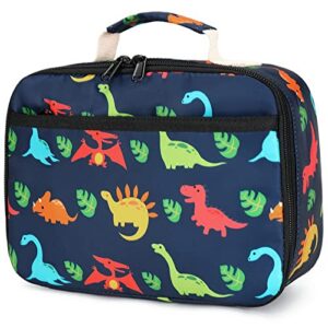 bluboon insulated lunch box for kids boys girls school lunch bags reusable cooler thermal meal tote for picnic