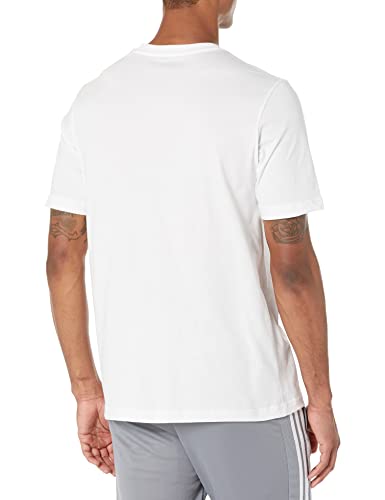 adidas Men's Essentials Camouflage Printed Tee, White, Large