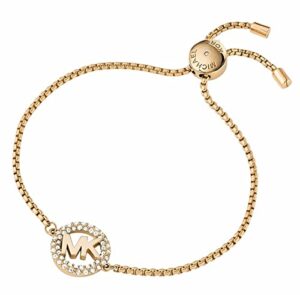 michael kors women's gold-tone brass bracelet (model: mkj7319710)