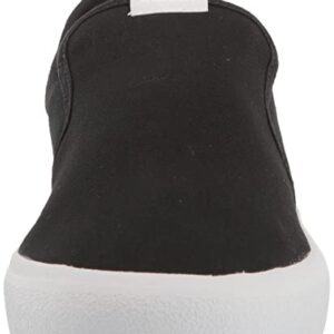 adidas Unisex Vulcraid3r Slip on Running Shoe, Core Black/Core Black/White, 10 US Men