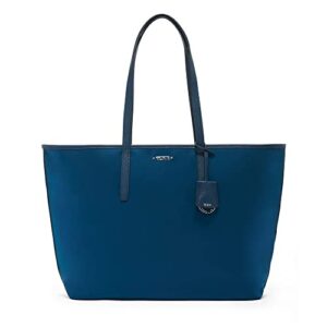 tumi - voyageur everyday tote bag - travel bag for women - dark turquoise
