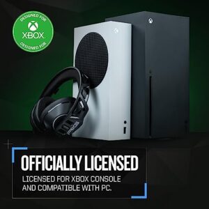 RIG 700HX Ultralight Wireless Gaming Headset Officially Licensed for Xbox - Removable Noise Canceling Microphone - Dolby Atmos 3D Surround Sound for Xbox Series X|S, Xbox One, PC, USB (Black)