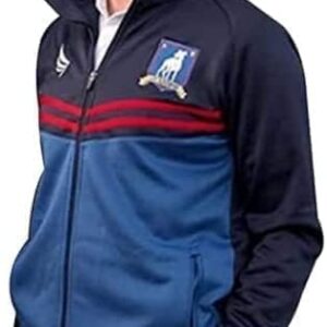 All Jackets Men Ted Lesso Jason Sudekis Brendan Hunt Blue Football Coach Track Suit Jacket (XL) (12)