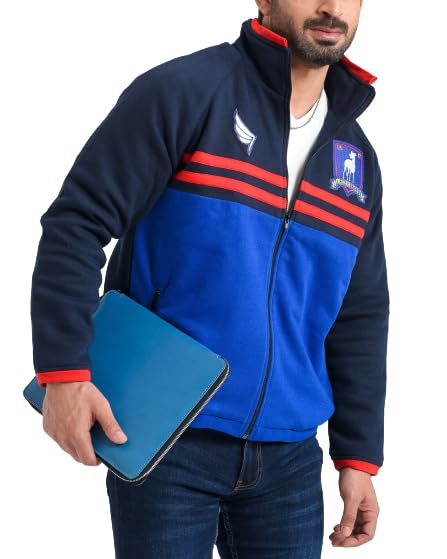 All Jackets Men Ted Lesso Jason Sudekis Brendan Hunt Blue Football Coach Track Suit Jacket (XL) (12)