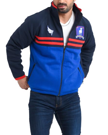 All Jackets Men Ted Lesso Jason Sudekis Brendan Hunt Blue Football Coach Track Suit Jacket (XL) (12)