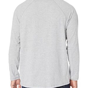 Carhartt Men's Force Relaxed Fit Midweight Long-Sleeve Pocket T-Shirt, Heather Grey, X-Large