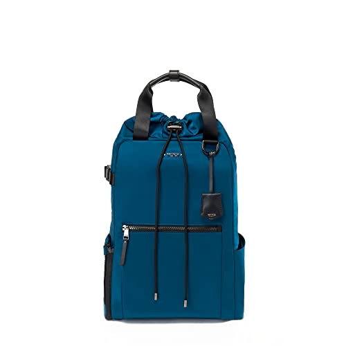 TUMI - Voyageur Fern Drawstring Backpack - Dark Turquoise/Black