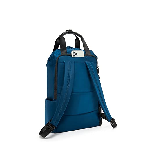 TUMI - Voyageur Fern Drawstring Backpack - Dark Turquoise/Black