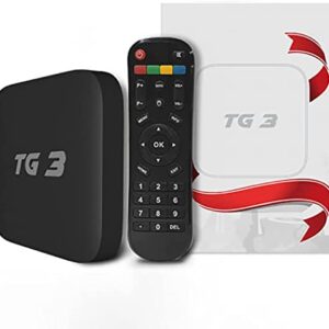 TG3 2023 Brazil IPTV Box Android OS 2GB RAM+16GB ROM Better Wi-Fi 4K