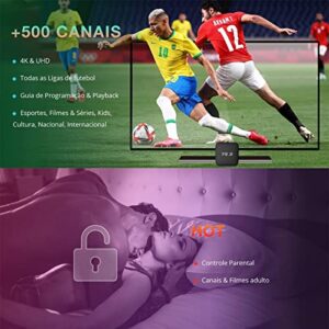 TG3 2023 Brazil IPTV Box Android OS 2GB RAM+16GB ROM Better Wi-Fi 4K