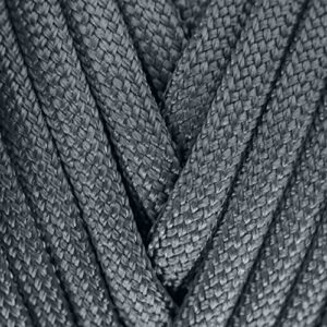 THREE VIKINGS Premium 750lb Tactical Paracord Rope Parachute Cord in Many Colors and Length Continuous Spools - Charcoal Gray - 25 Ft. (Coiled in Bag) - TP750-Charcoal Gray-25