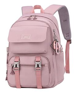 jiayou teen girls casual backpack high middle school daypack women daily travel laptop bag(2# purple,35 liters)