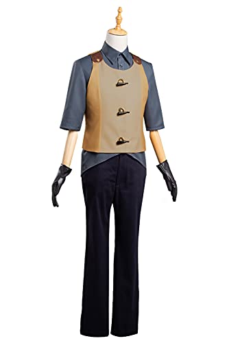 Roocnie Womens The Owl House Cosplay Costume Luz Shirt Amity Outfit Halloween Costumes (Small, Hunter)