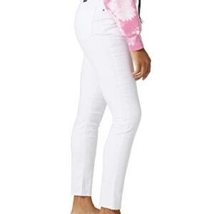 Wrangler womens High Rise Unforgettable Skinny Jeans, Bright White, 12 US