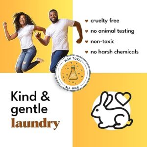 Zero Trace Laundry Detergent Sheets (72 Loads, Fresh Scent) Plastic Free Eco-friendly Safe for Sensitive Skin (Active Wear)