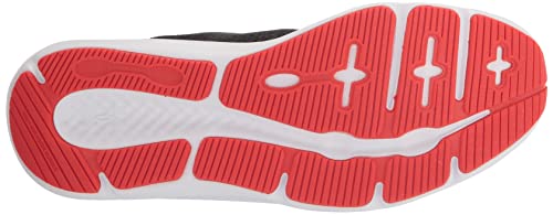 Under Armour Men's Charged Pursuit 3 Twist --Running Shoe, (002) Black/Black/Radio Red, 9