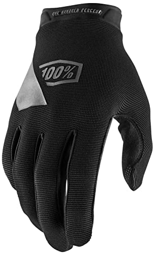 100% RIDECAMP Men's Motocross & Mountain Biking Gloves - Lightweight MTB & Dirt Bike Riding Protective Gear