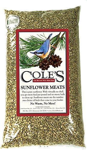 Cole's SM05 Sunflower Meat Bird Seed, 5-Pound, Pack of Four