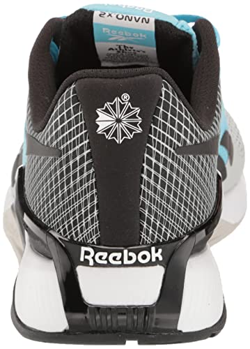 Reebok Unisex MDF60 Running Shoe, Pure Grey/Digital Blue/Black, 8.5 US Men