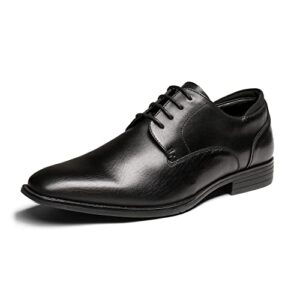 bruno marc men's dress oxfords business derby shoes,black,size 8,sbox221m