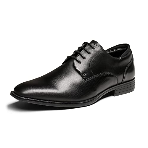 Bruno Marc Men's Dress Oxfords Business Derby Shoes,Black,Size 8,SBOX221M