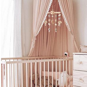 Baby Mobile for Crib | Baby Crib Nursery Mobile Star Moon for Baby Boys and Girls | Boho Nursery Decor | Baby Shower Set for Infant Bedroom Hanging Decoration