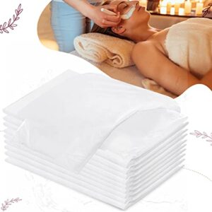 Noverlife 25PCS Disposable Fitted Massage Table Sheets Spa Bed Covers, Breathable Non Woven Fabric Massage Table Protective Cover, Single Use for Beauty Salon Facial Body Skincare Treatments