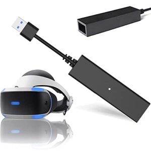 jzw-shop ps vr mini camera adapter for playing ps vr on ps5, ps4 psvr to ps5 converter cable adapter