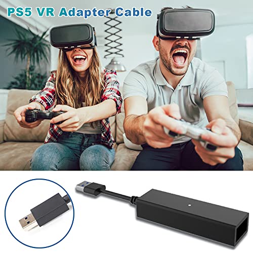 JZW-Shop PS VR Mini Camera Adapter for Playing PS VR on PS5, PS4 PSVR to PS5 Converter Cable Adapter