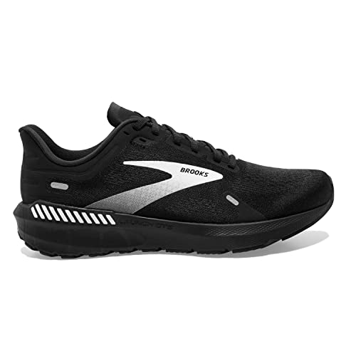 Brooks Men’s Launch GTS 9 Supportive Running Shoe - Black/White - 11.5