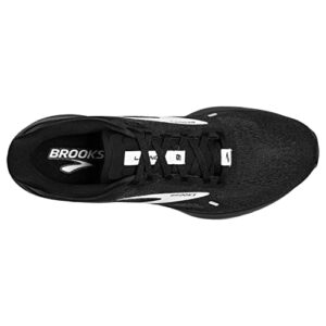 Brooks Men’s Launch 9 Neutral Running Shoe - Black/White - 12