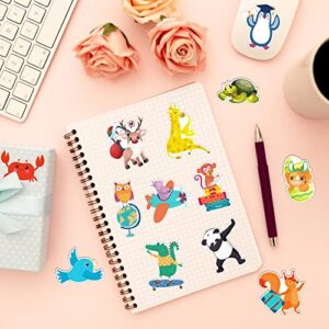 150Pcs Animal Stickers for Kids, Vinyl Laptop Stickers for Teens Cute Stickers for Girls Boys Cute Animal Stickers Waterproof Stickers for Water Bottles Computer Skateboard Phone Scrapbook