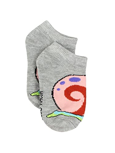 Nickelodeon Spongebob Squarepants Boys Girls Toddler 6 pack Socks (Medium (6-8), Multicolor)