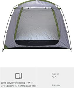 ZMPT Bicycle Rainproof Tent Heavy Storage Tent Waterproof Mountain Bike Tent Dustproof Portable Foldable Outdoor Tool Storage Shed Silver Gray and Green