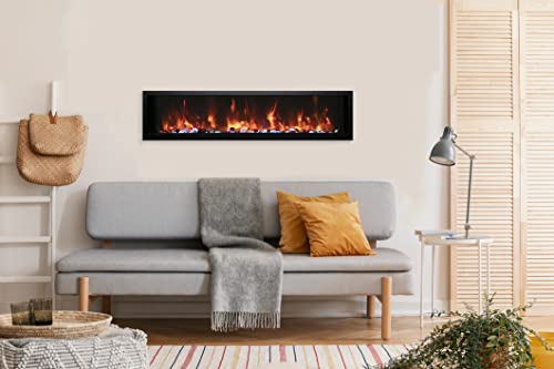 Amantii Symmetry Slim Smart 42" Electric Fireplace