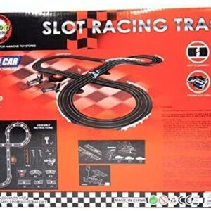 Nascar Compatible Stock Car Speedway Racing Road Race Slot Car Track Set Ho Scale