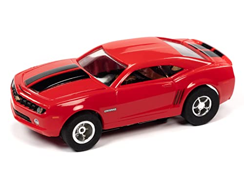 Auto World Xtraction R35 2010 Chevrolet Camaro Red HO Scale Slot Car