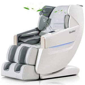 iboomas massage chair, zero gravity sl track massage chairs full body with auto body scan | space saving | yoga stretch | negative oxygen ions | usb port | speaker-completely assembled(r8601)